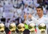 Ronaldo presents fifth Ballon d’Or to Bernabeu