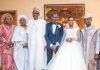 PHOTOS: White wedding of Osinbajo’s daughter and Billionaire’s son held in Aso Rock