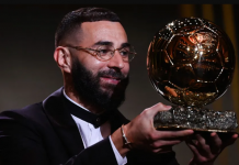 Ballon d’Or 2022: Benzema named FIFA world best player